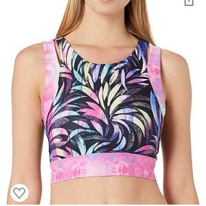 Nanette Lepore Fireworks Cut Crop Top